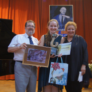 Maria Marica, vioara, Marele premiu 2015 Concursul George Georgescu